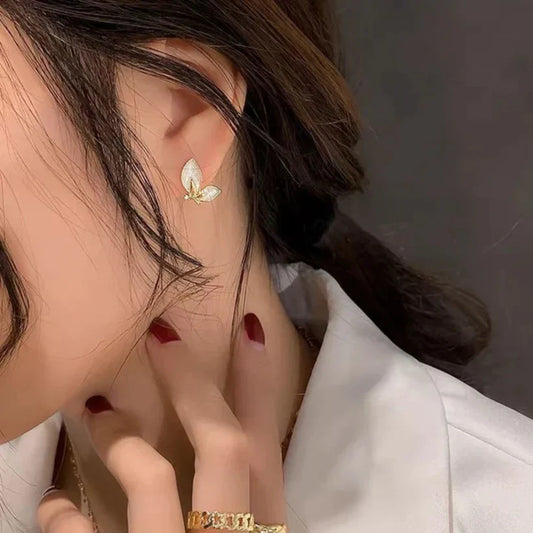 Small Butterfly Stud Earrings