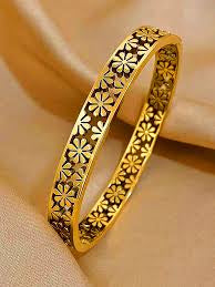 Floral Glow Bangle Bracelet(Small Size)