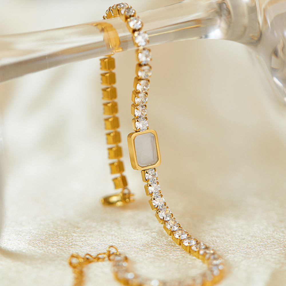 Opal Tennis Bracelet