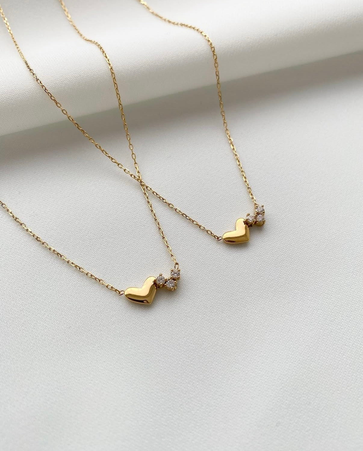 Trio Heart Necklace