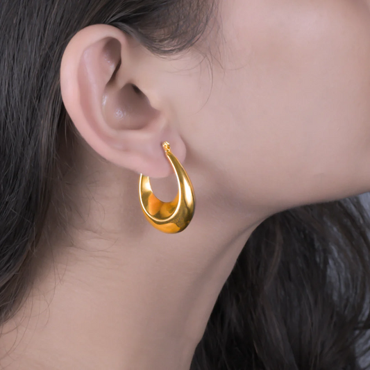 Statement Hoops Earrings