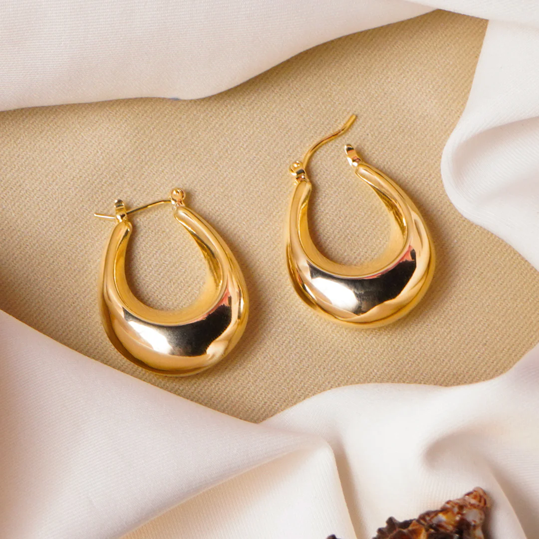Statement Hoops Earrings
