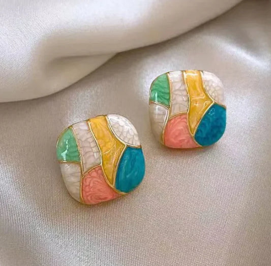 Candy Glitz Stud Earrings