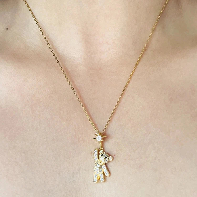 Dancing Koala Pendant Necklace