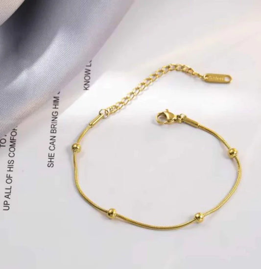 Beaded Chain Bracelet