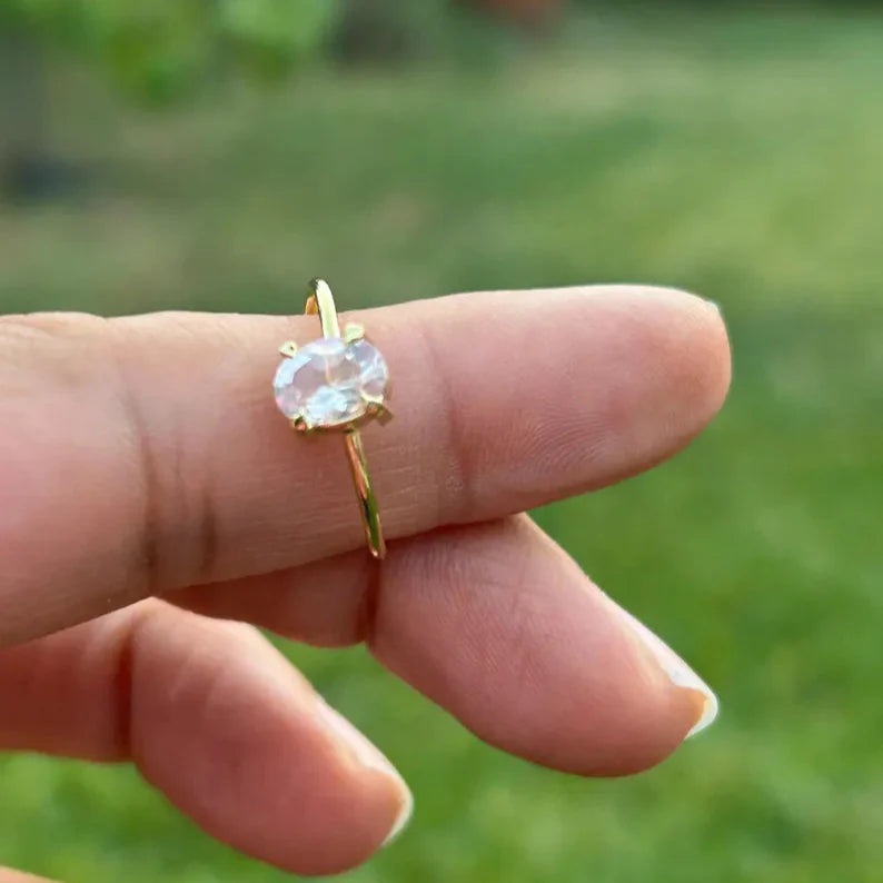 SIA 18K GOLD PLATED DAINTY RING