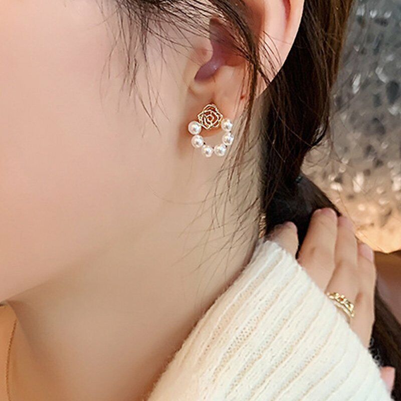 Pearl Pixies Stud Earrings