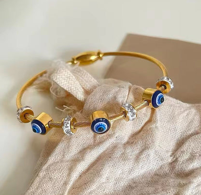 Magnetic Evil Eye Bracelet