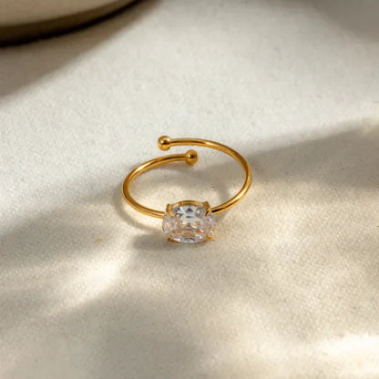 SIA 18K GOLD PLATED DAINTY RING