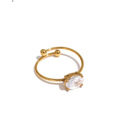 SIA 18K GOLD PLATED DAINTY RING