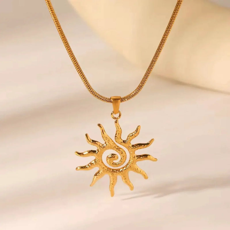 Sun Kissed Pendant Necklace