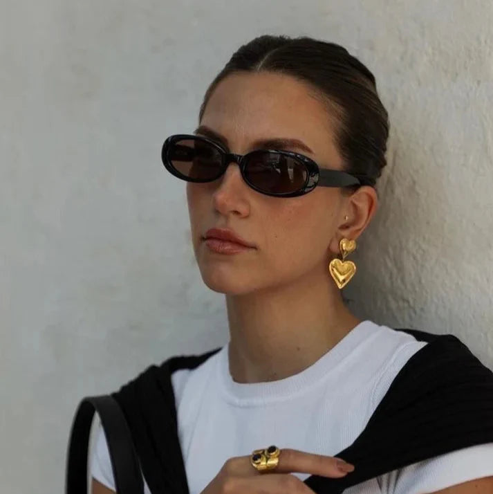 Love Drop 18K Gold Plated Earrings