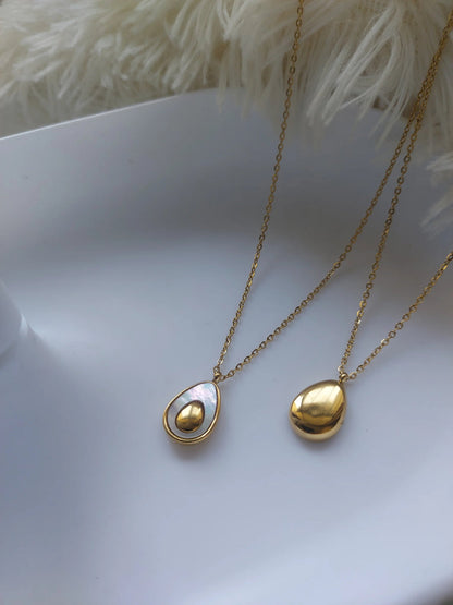 Avocado 18k Gold plated Necklace