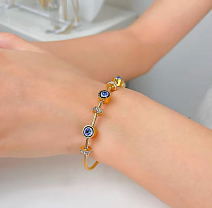 Magnetic Evil Eye Bracelet