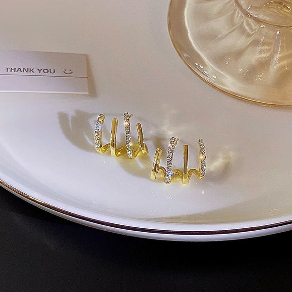 Bling Blogger Ear Cuff Earrings