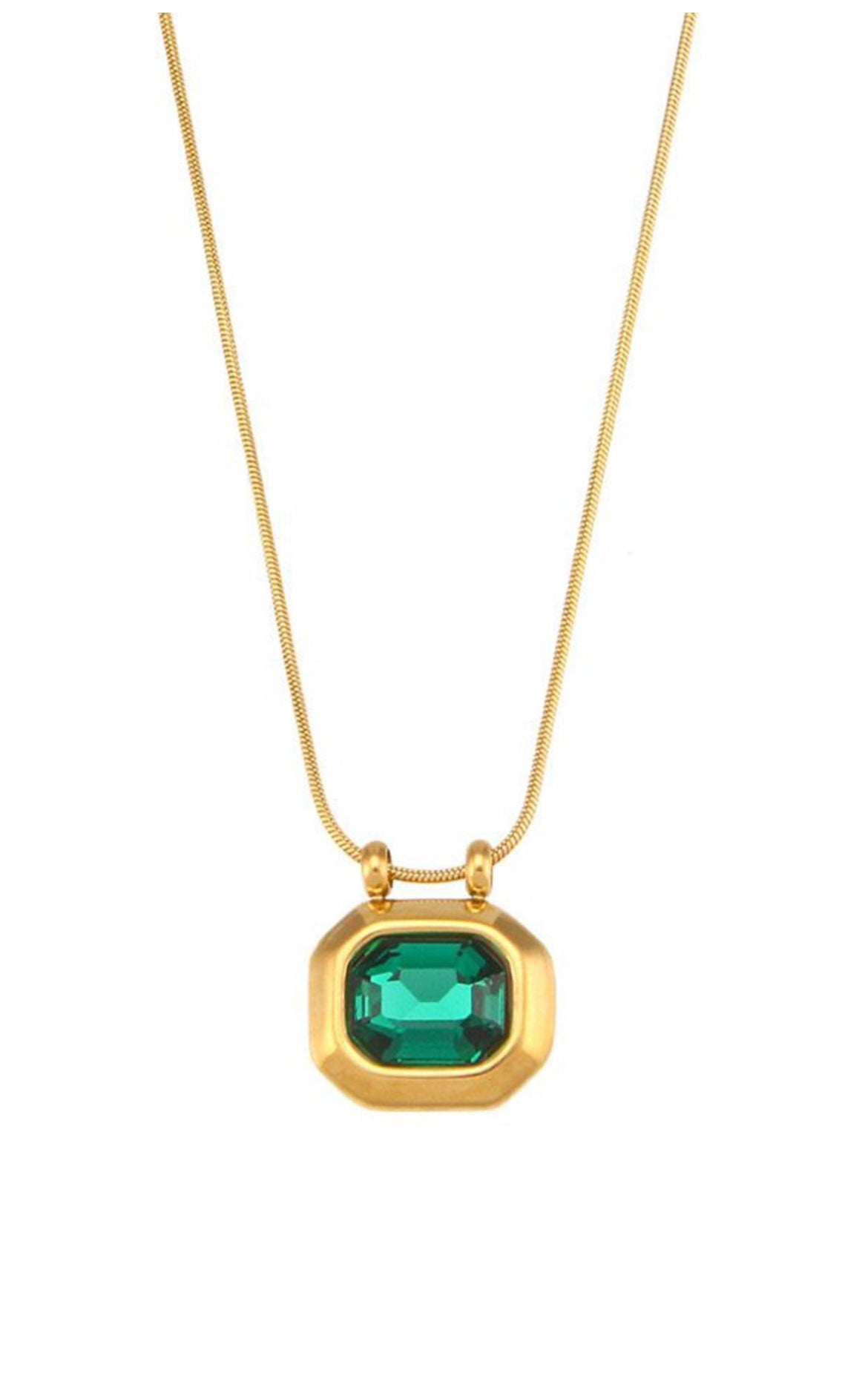 EMERALD GRACE NECKLACE