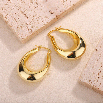 Statement Hoops Earrings