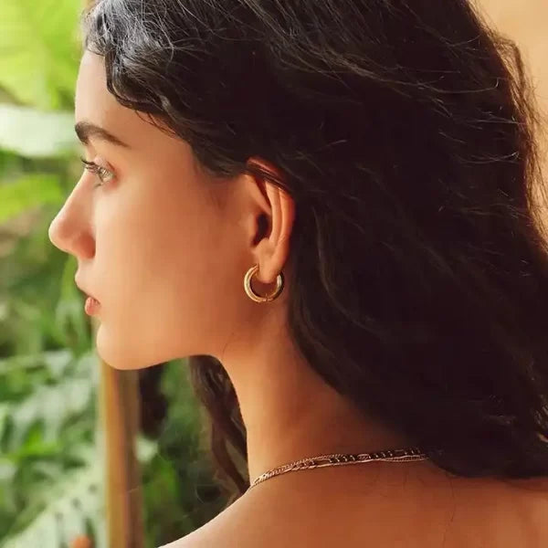 Small Dainty Hoop Earrings