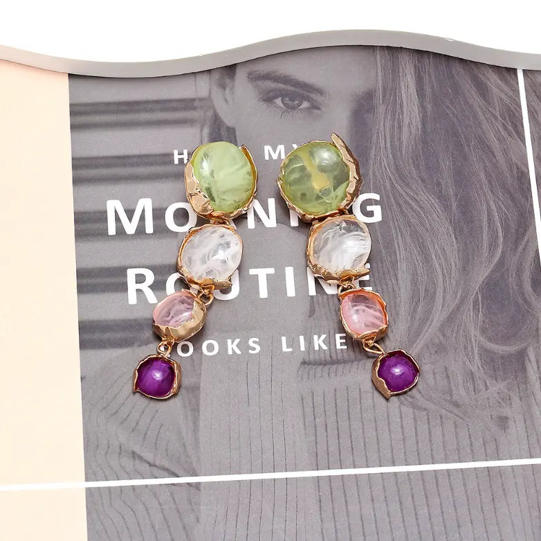 Statement Drop Earrings