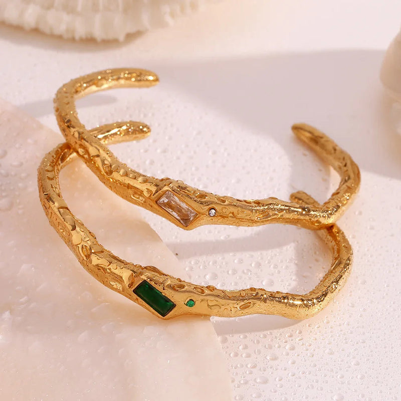 Opulent Aura Cuff Bangle