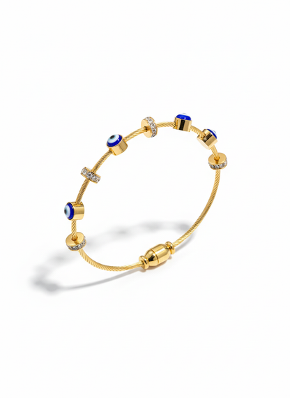 Magnetic Evil Eye Bracelet