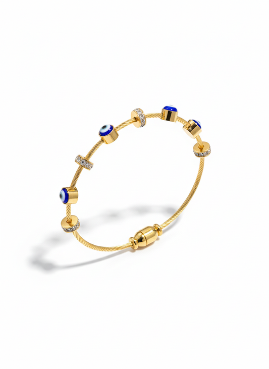 Magnetic Evil Eye Bracelet