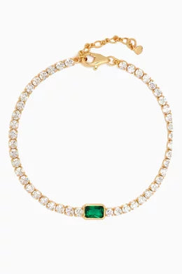Emerald Link Bracelet