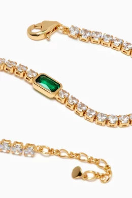 Emerald Link Bracelet