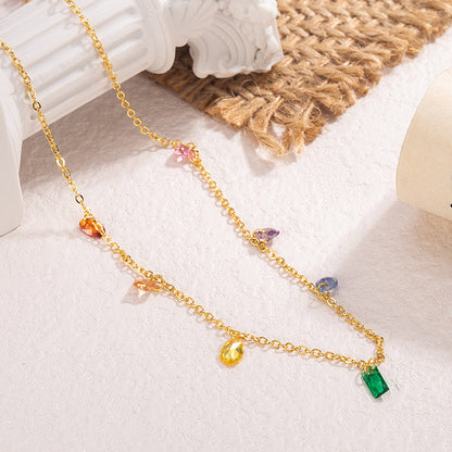 Dainty Embellished Necklace