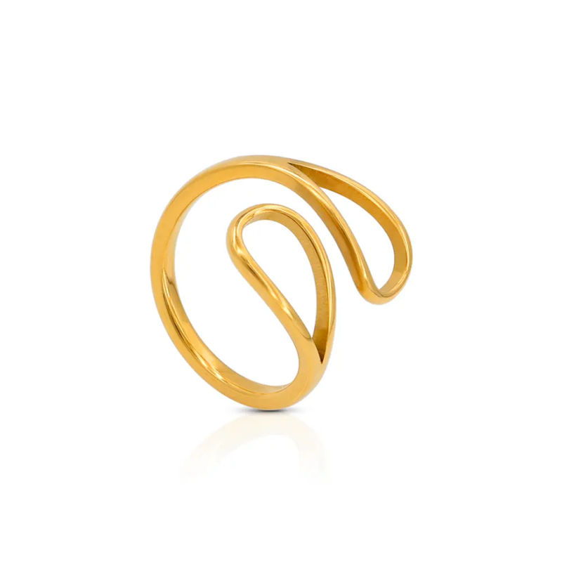 Carrie Hollow Ring