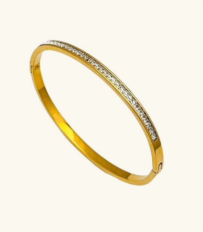 Rhinestones Band Bracelet