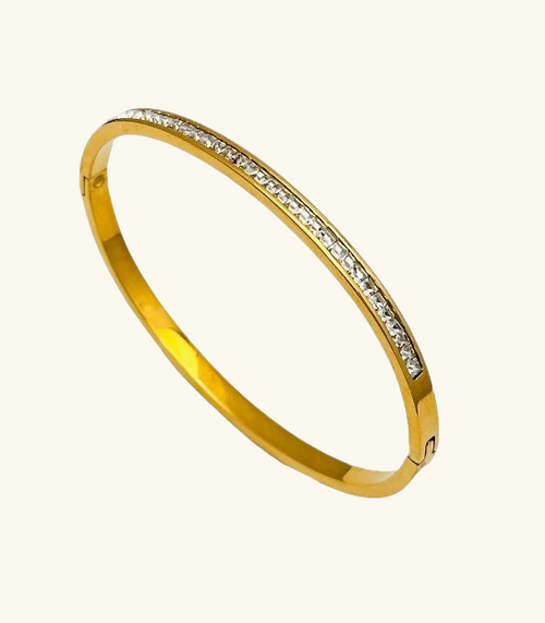 Rhinestones Band Bracelet