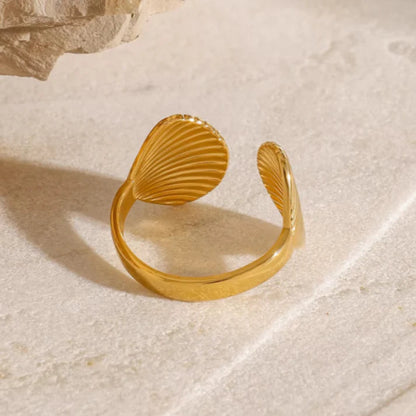 Ocean Whisper Adjustable Ring