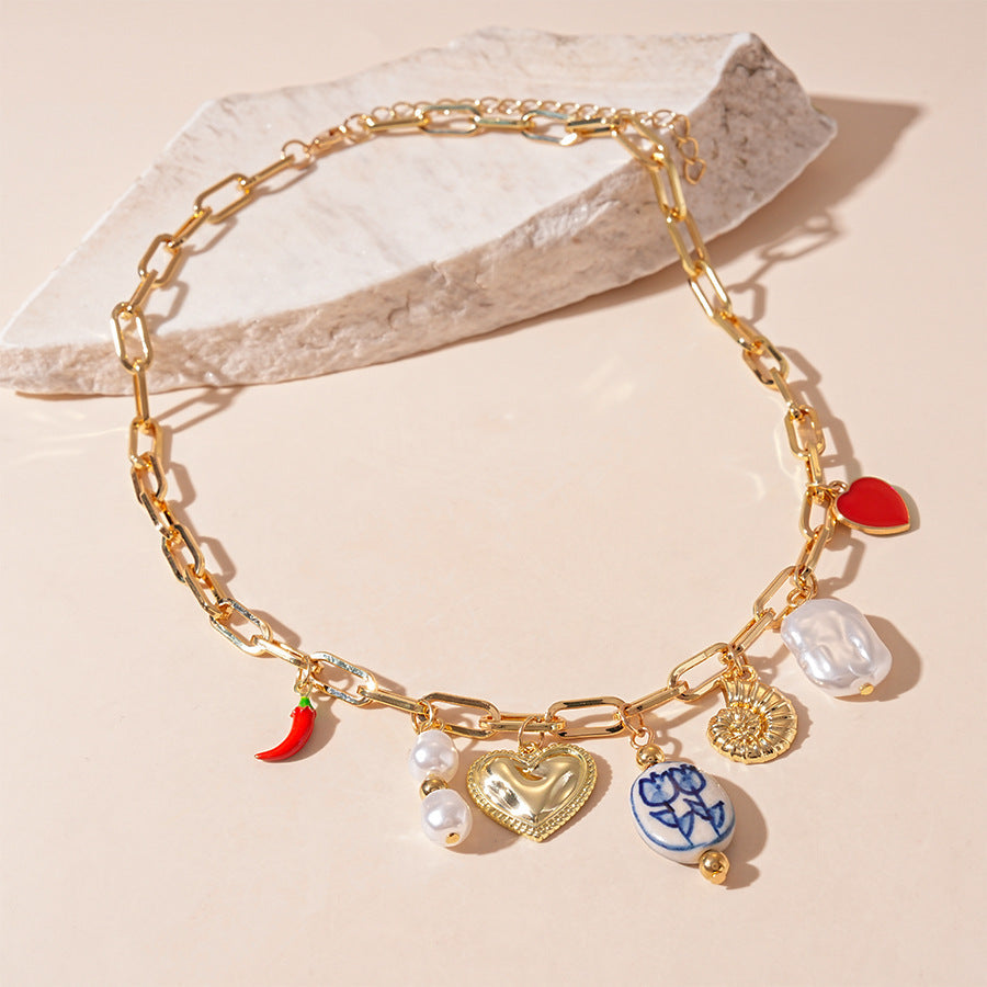 Whimsical Sweetheart Necklace