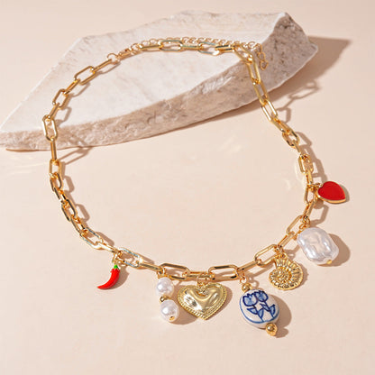 Whimsical Sweetheart Necklace