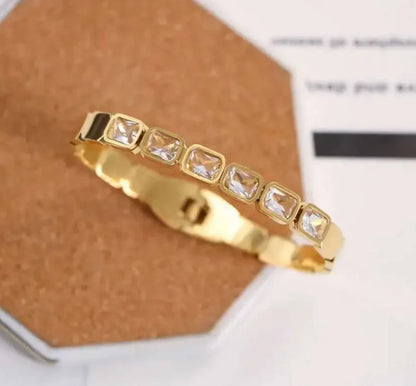 Square Stone Bracelet