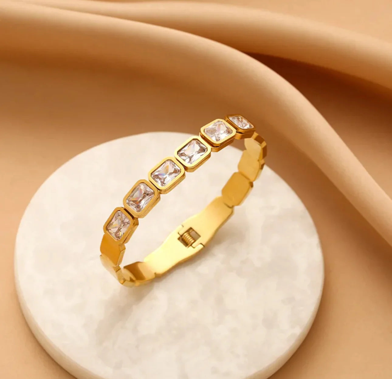 Square Stone Bracelet