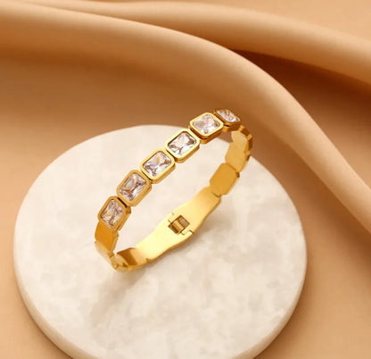 Square Stone Bracelet
