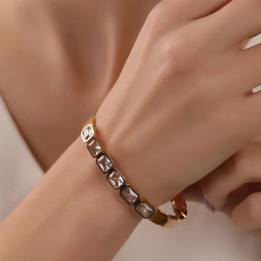 Square Stone Bracelet