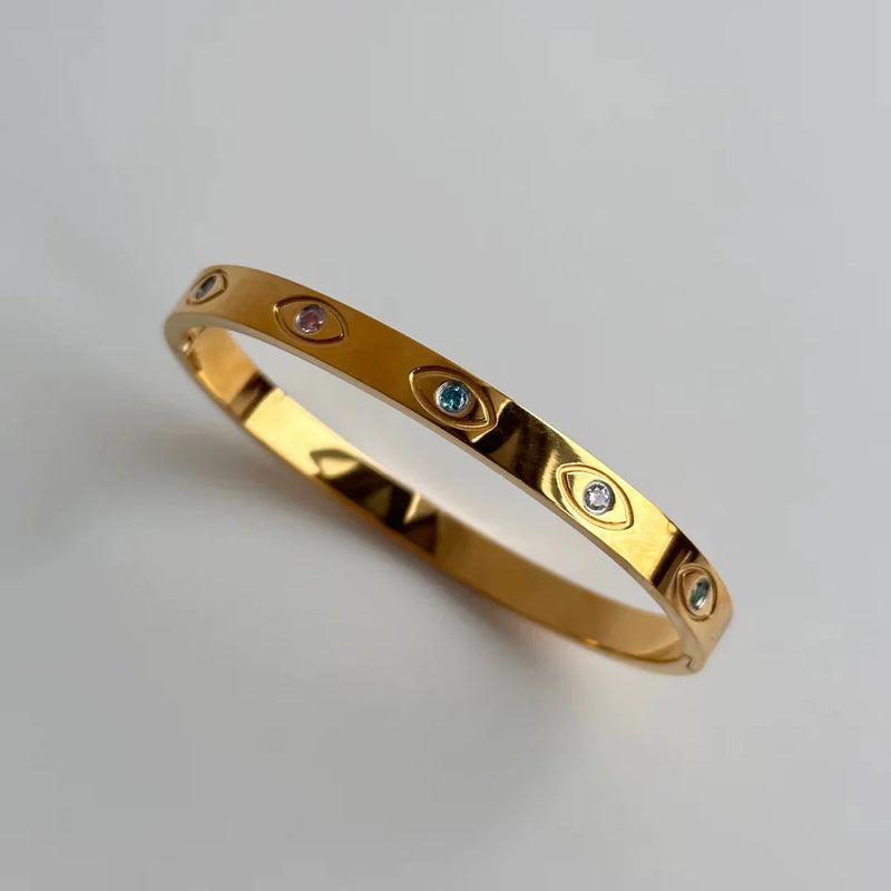 Celeste Evil Eye Kada Bracelet