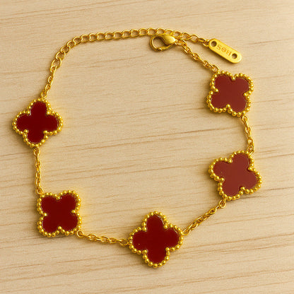 Red Clover Bracelet