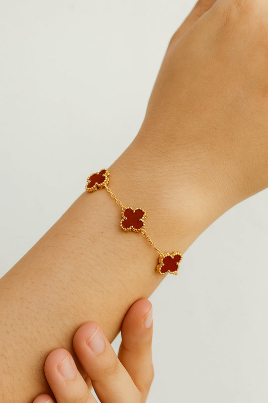 Red Clover Bracelet