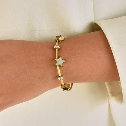 Classic Star Openable Bracelet ( Small Size )