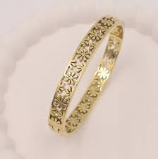 Floral Glow Bangle Bracelet(Small Size)