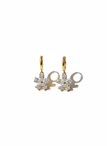 Flower Drop Earrings