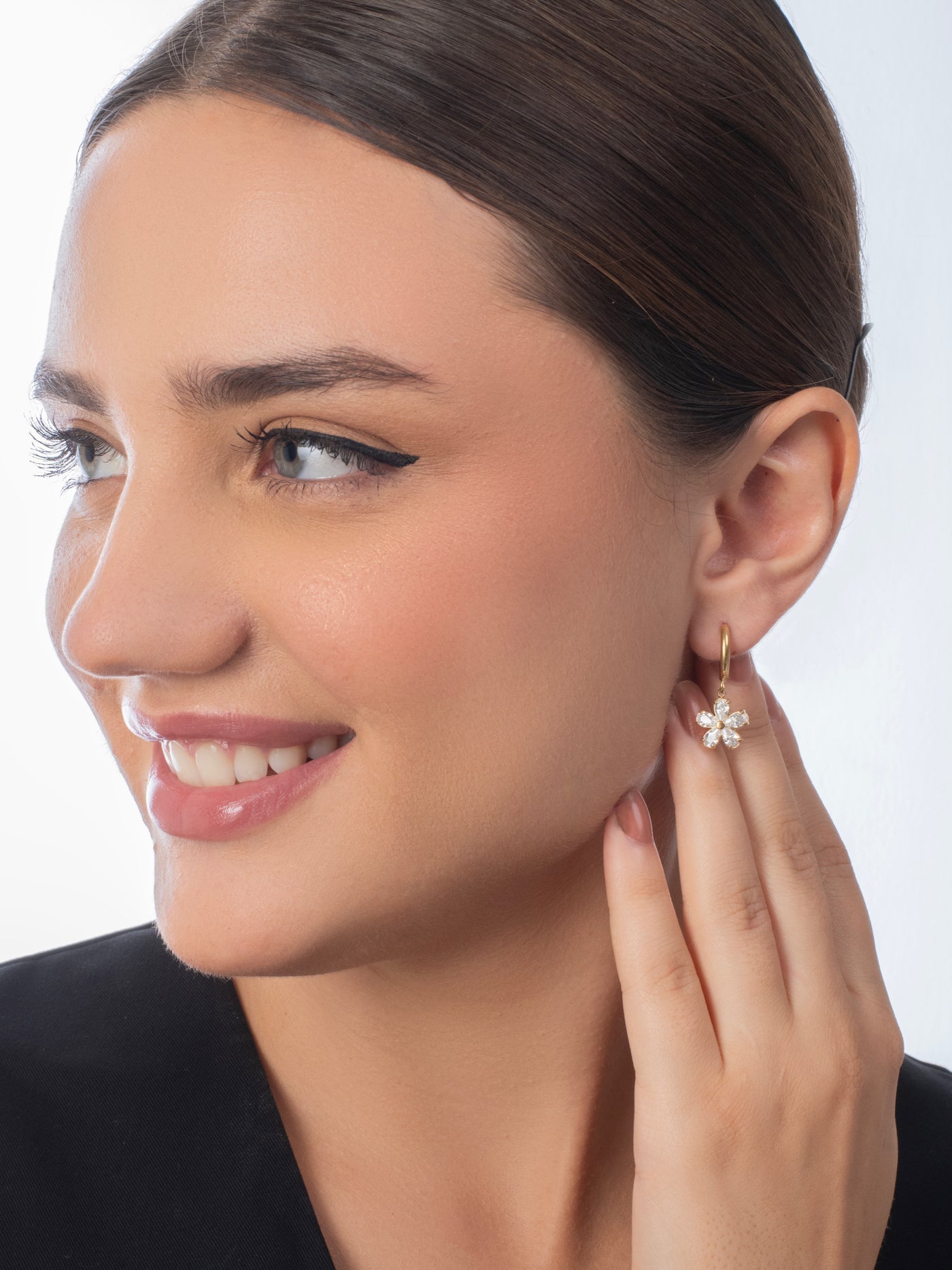 Flower Drop Earrings