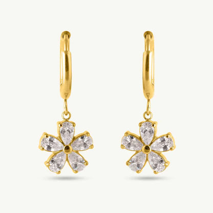 Flower Drop Earrings