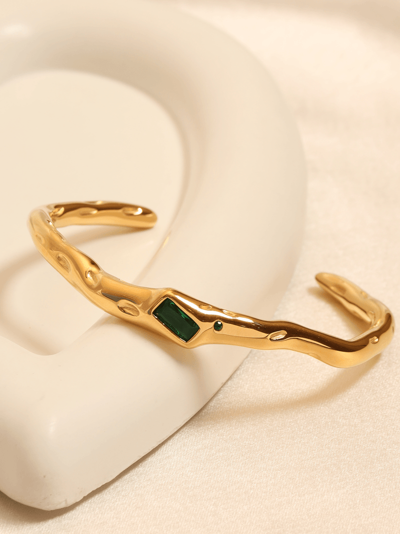 Opulent Aura Cuff Bangle