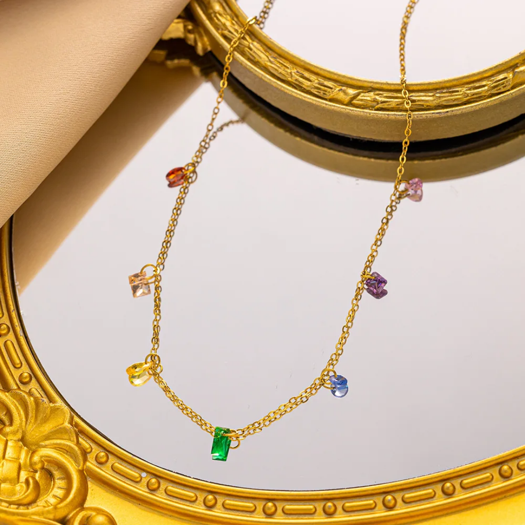 Dainty Embellished Necklace
