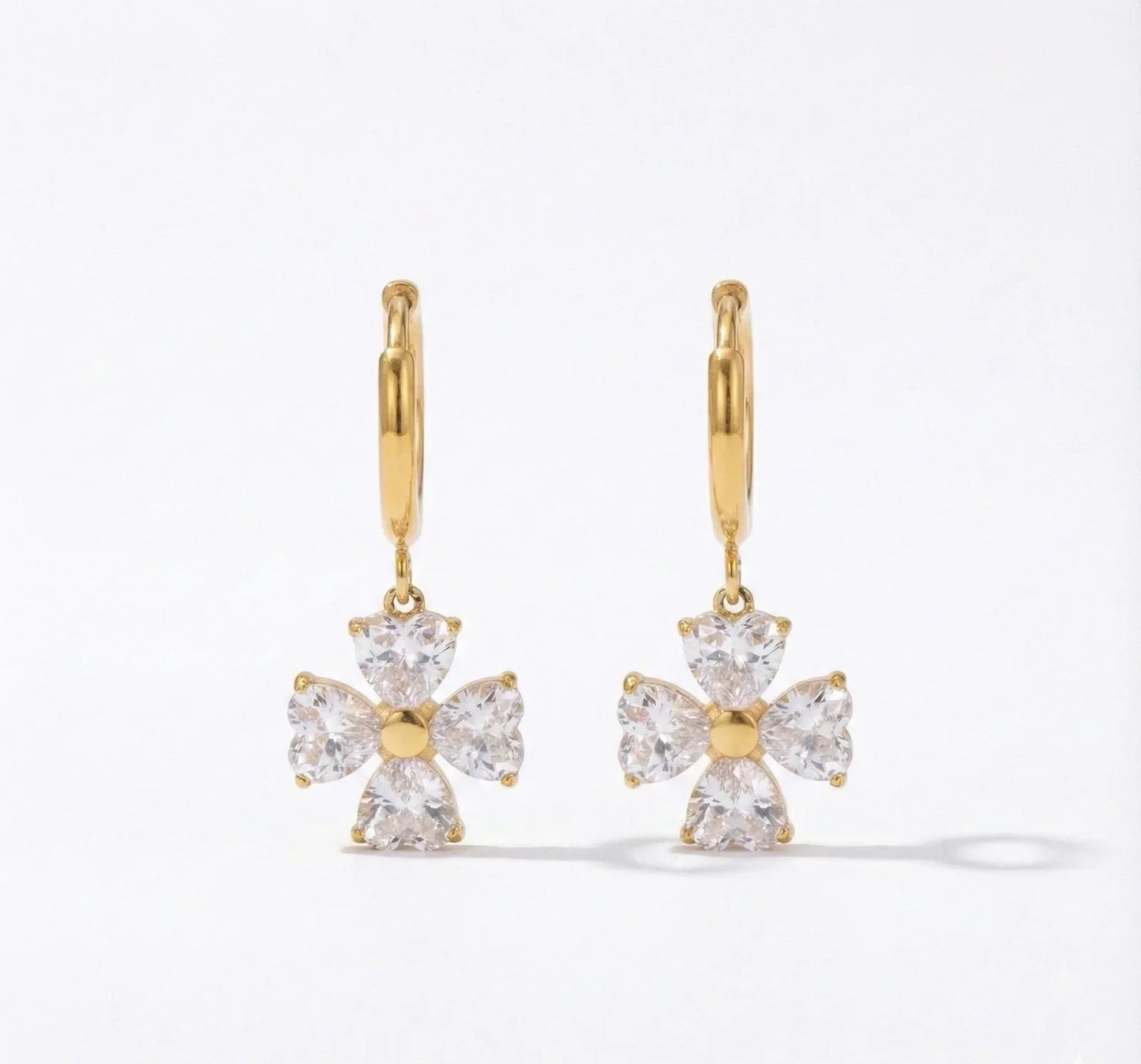 Sweet Flower Drop Earrings